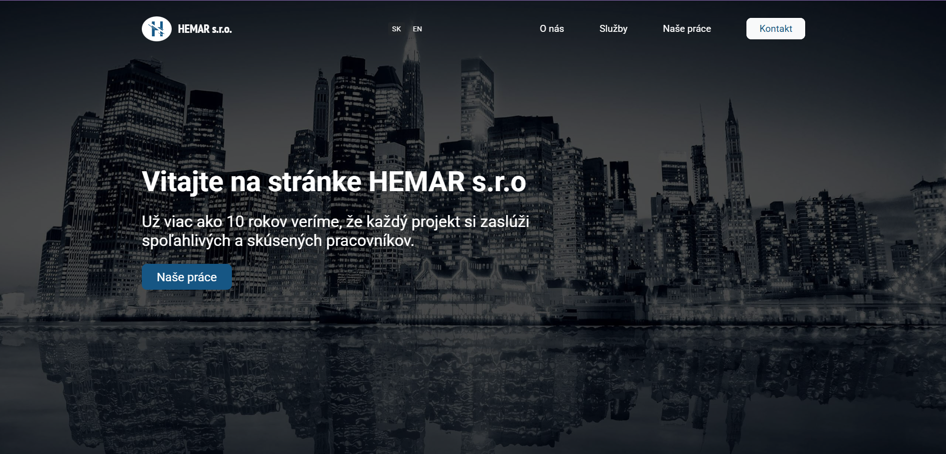Hemar s.r.o. website