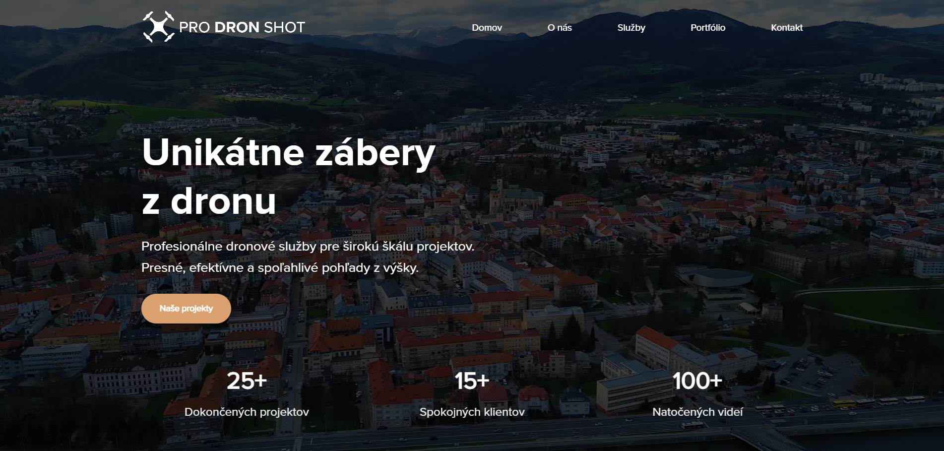 PRO DRON SHOT website